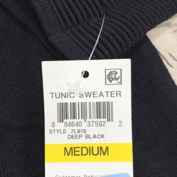 Alfani Ribbed Tunic Sweater - Picture 7 of 7